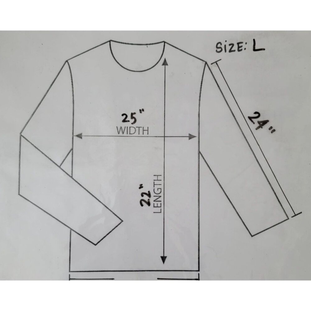 Welcome To Los Angeles Graphic White Cropped Crew Neck Sweatshirt Women's Sz L - Picture 7 of 7